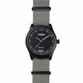 Timebot Matt Black Case Pedometer Watch - Black